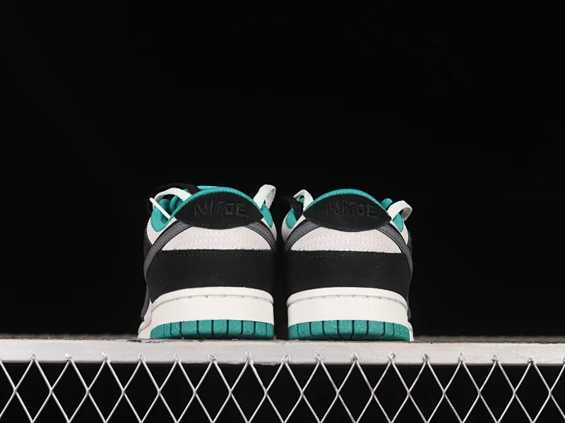 All categories Nk SB Dunk series Nk SB Dunk Low low-top sneakers Nk SB Dunk Low "85" black and gray double hook strap black and green SB low-top sports and leisure sneakers DO9457-133